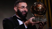 Karim Benzema - Ballon dOr 2022. Foto: AFP via Getty Images/FRANCK FIFE