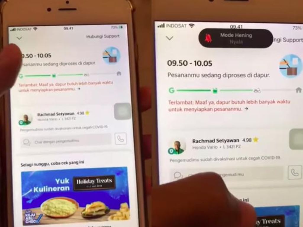 Ngakak! 5 Kejadian Kocak Driver Ojol Antar Makanan, Ikut Karaoke hingga Ketiduran Ngakak! 5 Kejadian Kocak Driver Ojol Antar Makanan, Ikut Karaoke hingga Ketiduran