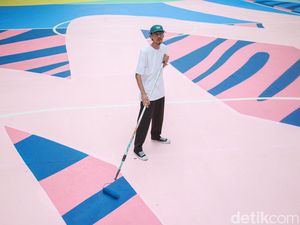 Terungkap, Ini Pria yang Bikin Lapangan Taman Menteng Tampil Elok