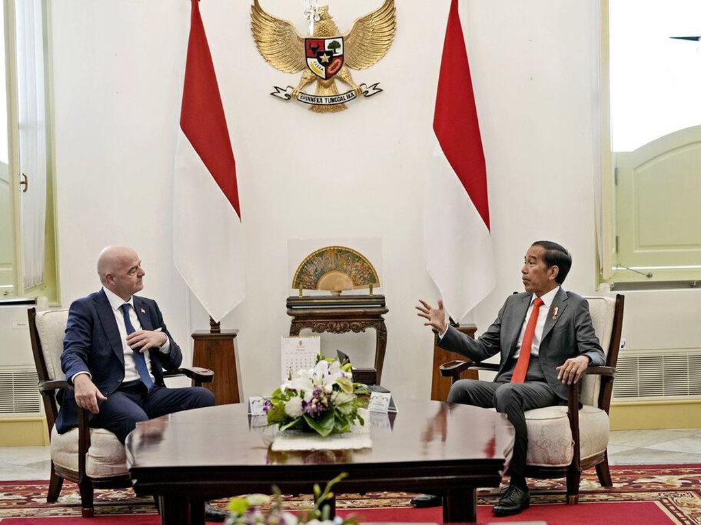 Presiden FIFA dan Jokowi Bahas Tragedi Kanjuruhan, Sepakati Sejumlah Poin