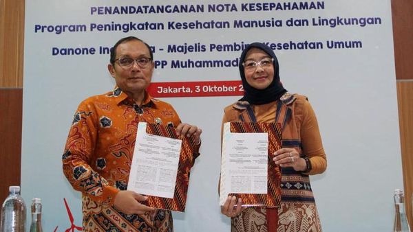 Muhammadiyah-Danone Kerjasama Peningkatan Kesehatan