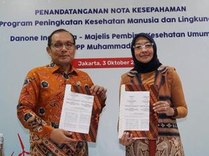 Muhammadiyah-Danone Kerjasama Peningkatan Kesehatan