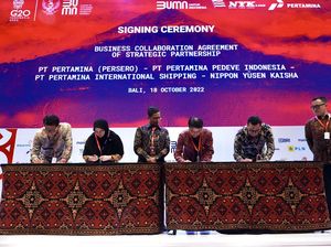 Kejar Target Nol Emisi 2060, Pertamina Teken 12 Perjanjian Ini