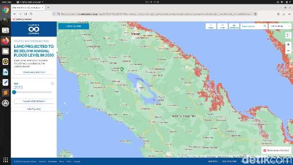 Prediksi Wilayah Indonesia yang Hilang pada 2030