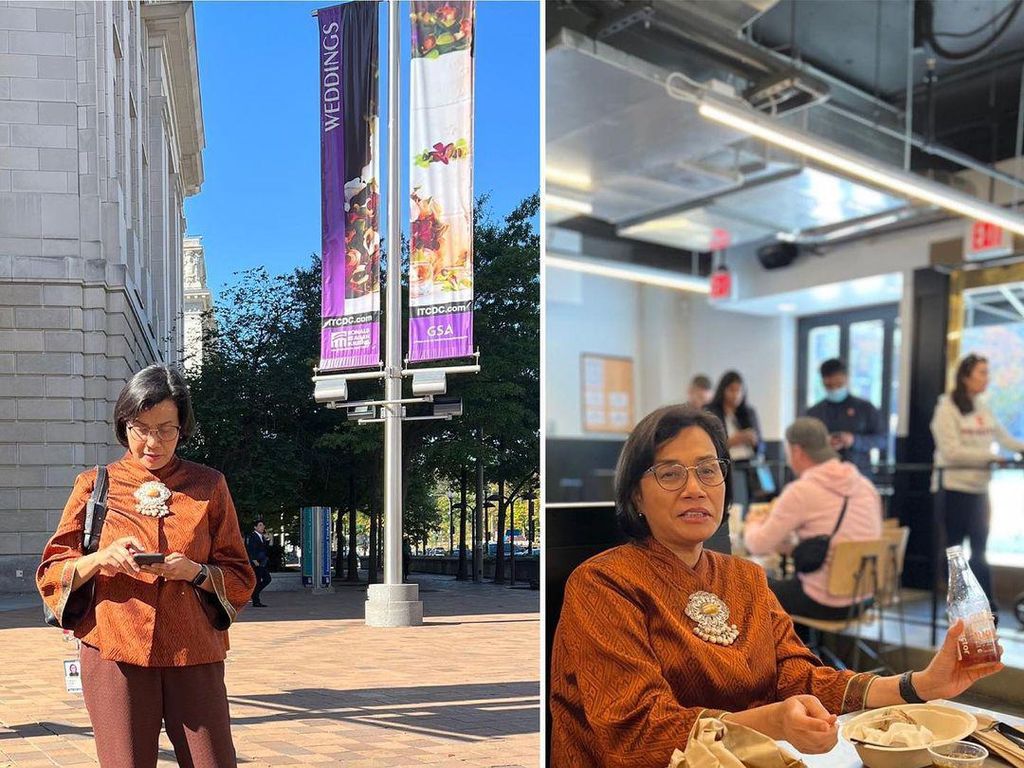 Menkeu Sri Mulyani di Amerika Jajan Taco dan Burrito Rp 200 Ribu Gegara Inflasi Menkeu Sri Mulyani di Amerika Jajan Taco dan Burrito Rp 200 Ribu Gegara Inflasi