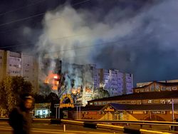 Sukhoi Rusia Tabrak Apartemen di Wilayah Sendiri, 6 Tewas