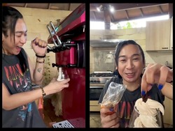 Terinspirasi Sisca Kohl, Jovi Adhiguna Eksperimen Bikin Es Krim Rendang