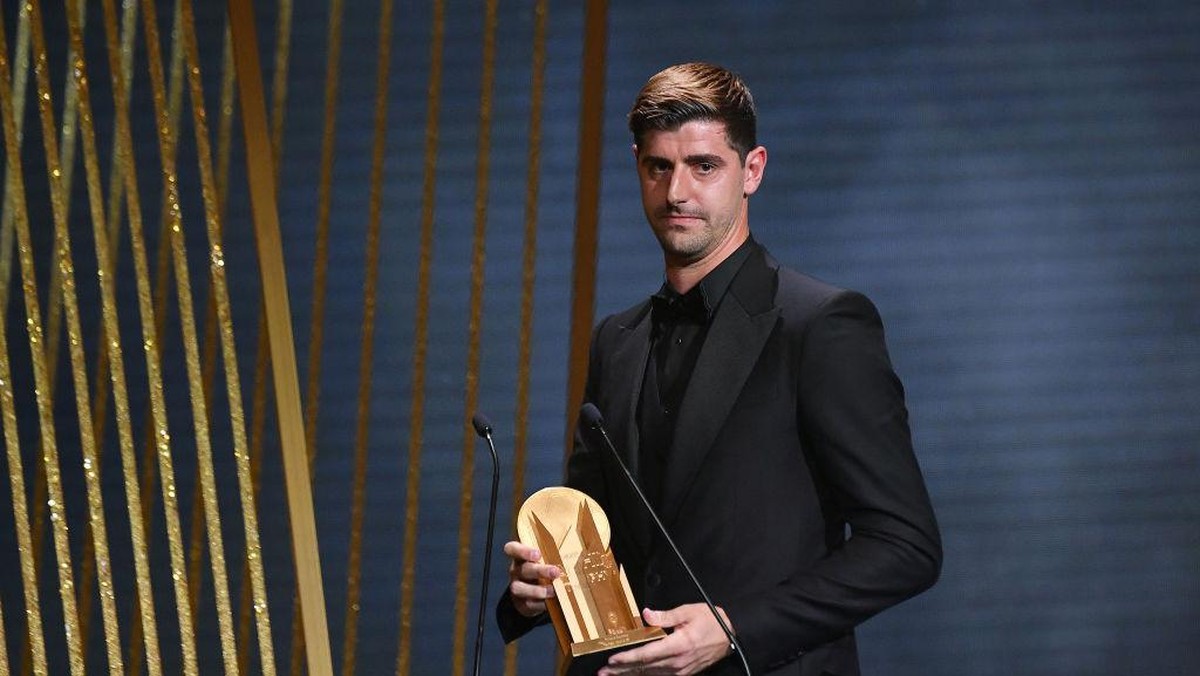 Thibaut Courtois akui kiper susah menangi Ballon dOr (Getty Images/Aurelien Meunier)