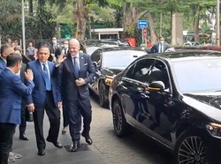 Usai Bertemu Jokowi, Presiden FIFA Sambangi Kantor PSSI