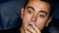 Catatan Xavi bahkan di bawah juru taktik sebelumnya, Ronald Koeman, yang meraih 33 kemenangan, 7 imbang, serta 10 kekalahan (Getty Images)