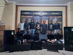 Bobol Toko Elektronik, 6 Pemuda di Bima Gasak 13 TV-Kulkas