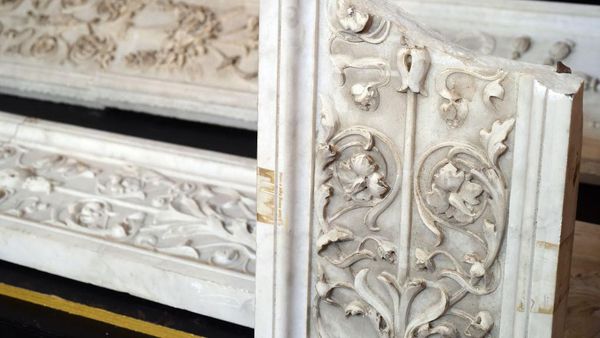 Begini Penampakan Marmer Abad Ke-19 yang Sempat Dicuri Begini Penampakan Marmer Abad Ke-19 yang Sempat Dicuri