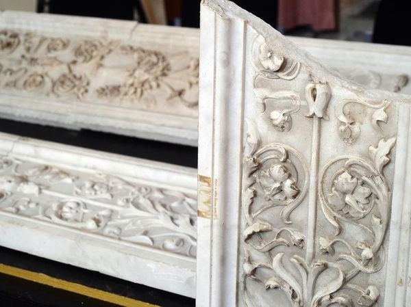 Begini Penampakan Marmer Abad Ke-19 yang Sempat Dicuri