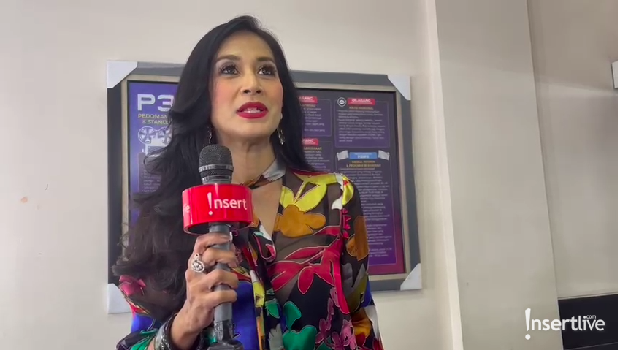 Diah Permatasari saat bercerita tentang gaya berbusana