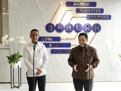 Heru Budi Temui Erick Thohir di Kementerian BUMN, Ini yang Dibahas