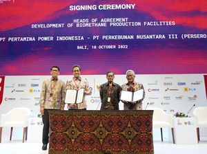 Pertamina-PTPN Kerja Sama Produksi Energi Biometan Pakai Limbah Sawit