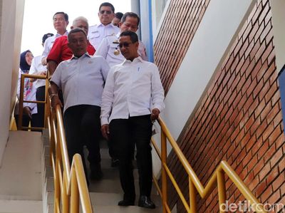 Heru Budi Pantau Kesiapan Waduk Pluit Hadapi Banjir