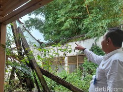 6 Ruang Kelas SMPN 1 Paguyangan Brebes Rusak, Siswa Tempati Ruang OSIS-Lab