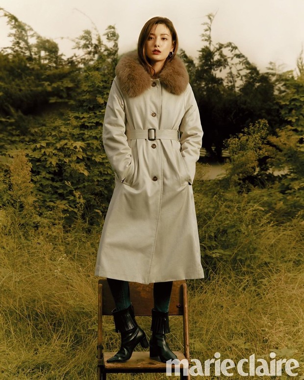 Nana Pemotretan untuk Majalah Marie Claire/ Foto : instagram.com/jin_a_nana