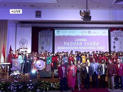 Lomba Paduan Suara Mahasiswa Nasional 2022, Ini Kampus yang Paling Merdu