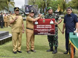 Pemprov Kalteng Gaet TNI-Polri Distribusi Bansos ke Warga Terdampak Banjir
