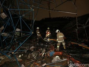 Polisi Pastikan Tak Ada Korban Jiwa di Insiden Kebakaran Kubah JIC