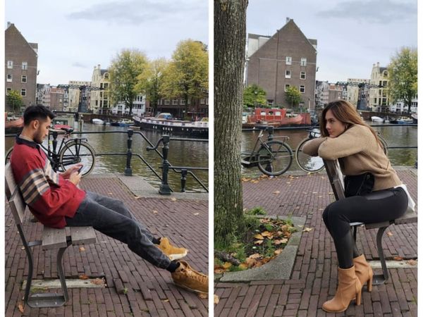 7 Foto Mesra Wulan Guritno & Sabda Ahessa Liburan ke Belanda, Bak ABG Pacaran