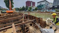 Atasi Banjir, Begini Progres Pembangunan Rumah Pompa Gunung Sahari