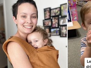 Biarkan Anaknya Minum Es Kopi, Ibu Ini Bikin Netizen Heran