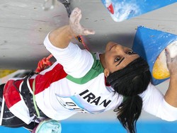 Atlet Panjat Tebing Iran Disambut Bak Pahlawan Usai Tanding Tanpa Jilbab