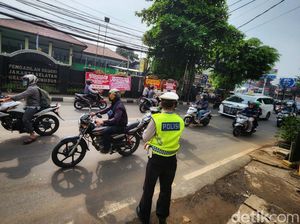 Jelang Sidang Sambo, Lalin di Depan PN Jaksel Ramai Lancar