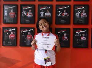Adik Siti Fadia Silva Ikut Berebut Beasiswa PB Djarum