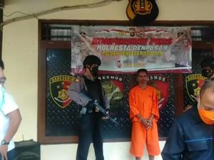 Pria Cabul di Denpasar Dibekuk Usai Tunjukkan Alat Vital ke Karyawati