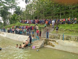 Warga Pacitan Tewas Tenggelam Saat Mandi di Embung