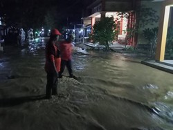 Tambakromo Pati Kebanjiran Malam Ini, Ratusan Jiwa Terdampak