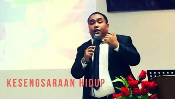 Christian Rudolf Tobing, tersangka pembunuhan wanita di apartemen Jakarta Pusat.