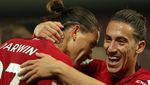 Foto: Tandukan Tiga Angka Darwin Nunez Vs West Ham