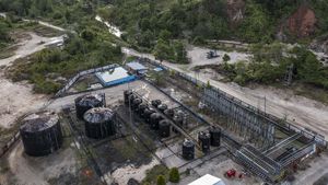 Foto Udara Stasiun Pengumpul Pertamina Hulu Indonesia di Tarakan