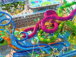 Keren Banget, Kapal Royal Caribbean Bakal Punya Waterpark Raksasa