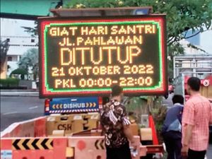 Rek, Jalan Pahlawan Surabaya Sisi Barat Malam Ini Ditutup