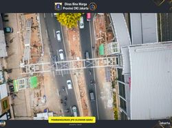 JPO Stasiun Klender Baru Terus Dibangun, Bakal Ramah untuk Ibu Hamil