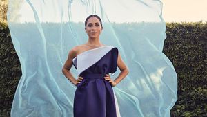 Foto: Gaya Mewah Meghan Markle di Pemotretan Terbaru, Total Gaun Rp 150 Juta