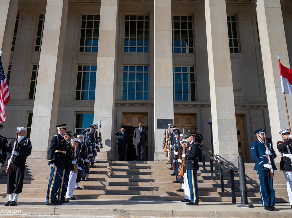 Menhan Prabowo Bertemu Menhan AS Lloyd Austin di Pentagon Menhan Prabowo Bertemu Menhan AS Lloyd Austin di Pentagon
