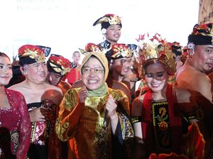 Risma Terpukau Tarian Penyandang Disabilitas Sambut Delegasi HLIGM APDPD