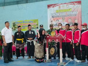 Bupati Tulang Bawang Buka Kejuaraan Pencak Silat APDESI CUP 2022 Bupati Tulang Bawang Buka Kejuaraan Pencak Silat APDESI CUP 2022