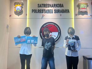 Pengedar Narkoba di Surabaya Diringkus, 246 Gram Sabu-536 Ekstasi Disita Pengedar Narkoba di Surabaya Diringkus, 246 Gram Sabu-536 Ekstasi Disita