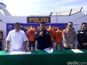 Tiga Bajak Laut Ditangkap Polda Sumut, Kerap Ancam Nelayan Pakai Airsoft Gun