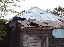 Puting Beliung Lombok Utara Rusak 7 Rumah, 1.346 Jiwa Terdampak