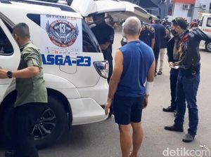 Pengendara yang Kecelakaan di Rombongan Moge Chef Juna Alami Luka Ringan Pengendara yang Kecelakaan di Rombongan Moge Chef Juna Alami Luka Ringan