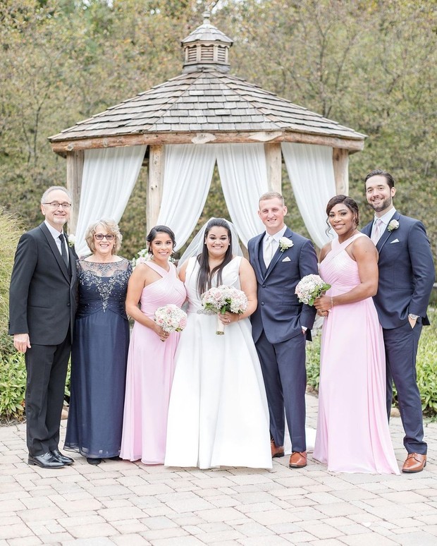 Serena as bridesmaid/ Foto: instagram.com/ @alexisohanian